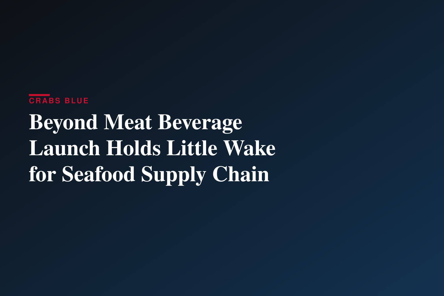 Beyond Meat® Launches Beyond Immerse™ in New York