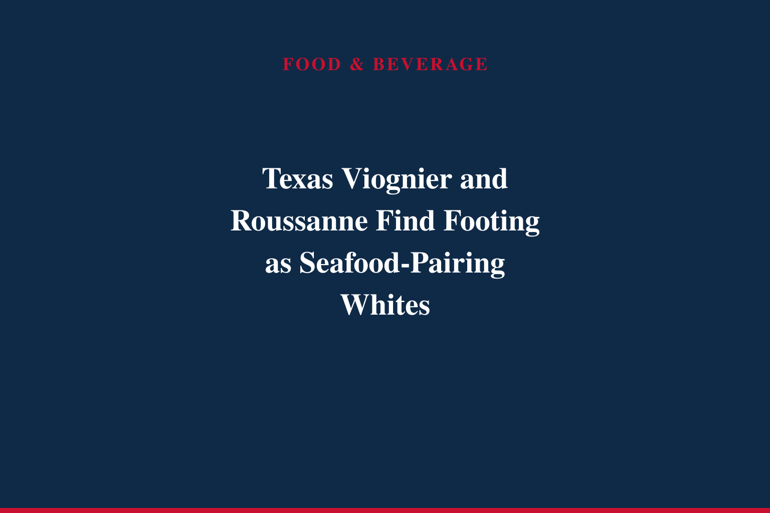 "Mr. Wine of Texas" Bob Landon Explains Viognier and Roussanne Aromatic Whites for HelloNation